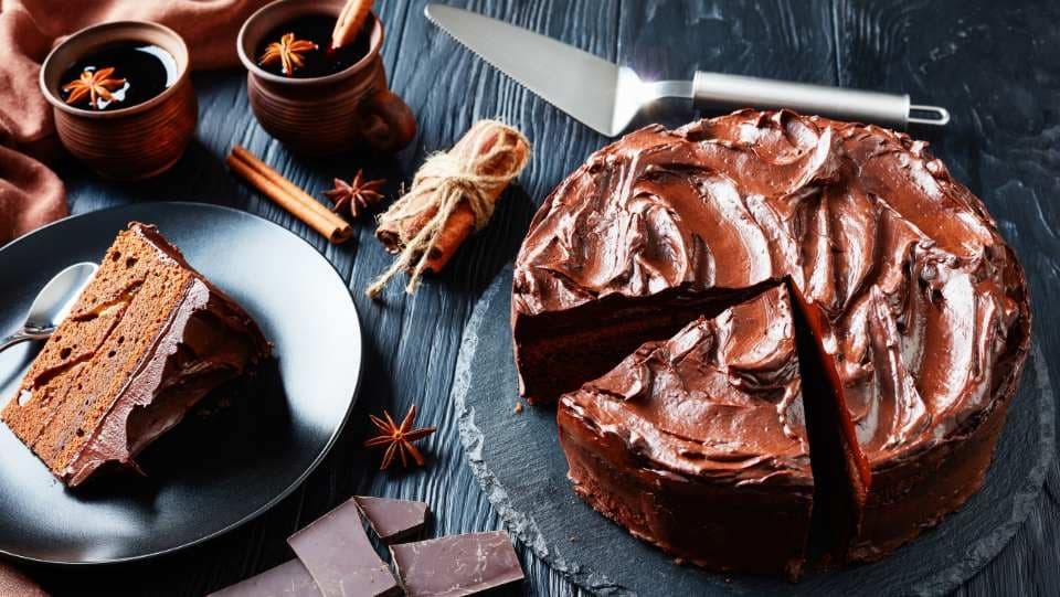 chocolate olive oil cake