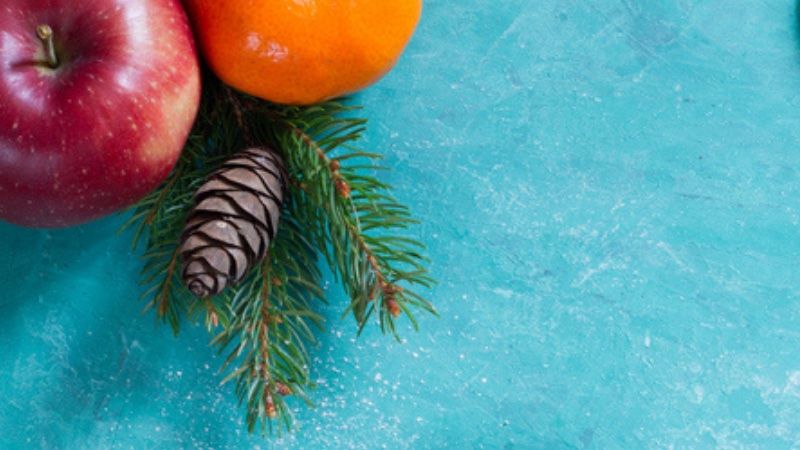 Apple and orange