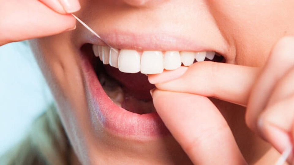 dental flossing