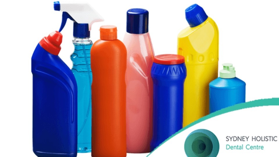 Common household cleaning chemicals