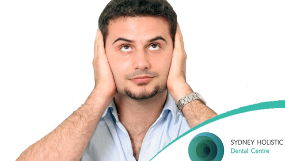 Person covering ears