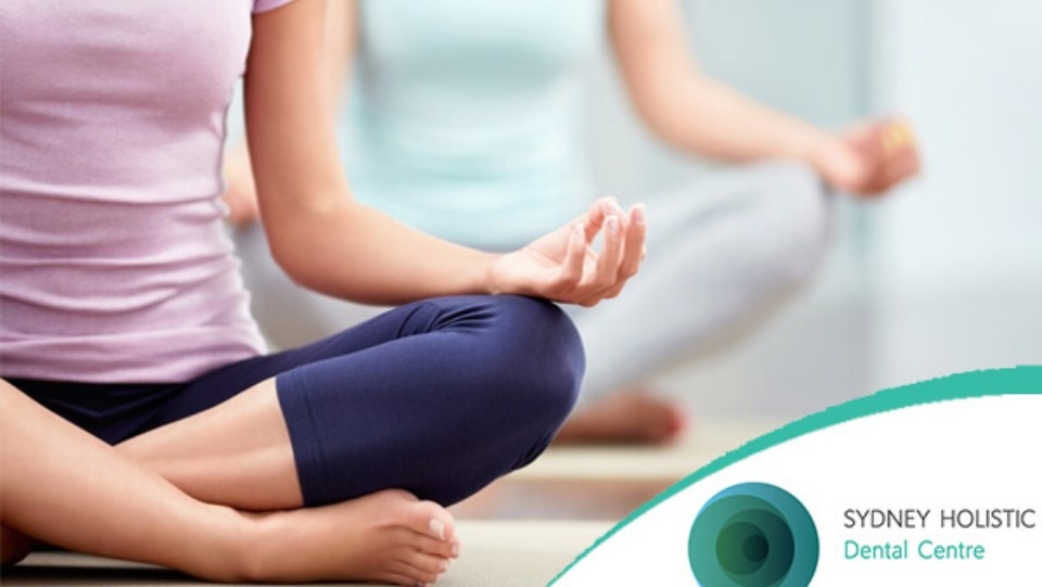 Woman practicing meditation