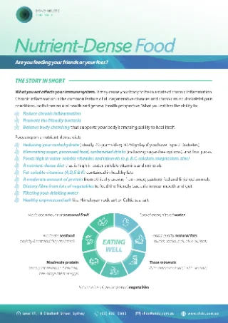 Nutrient-Dense Food